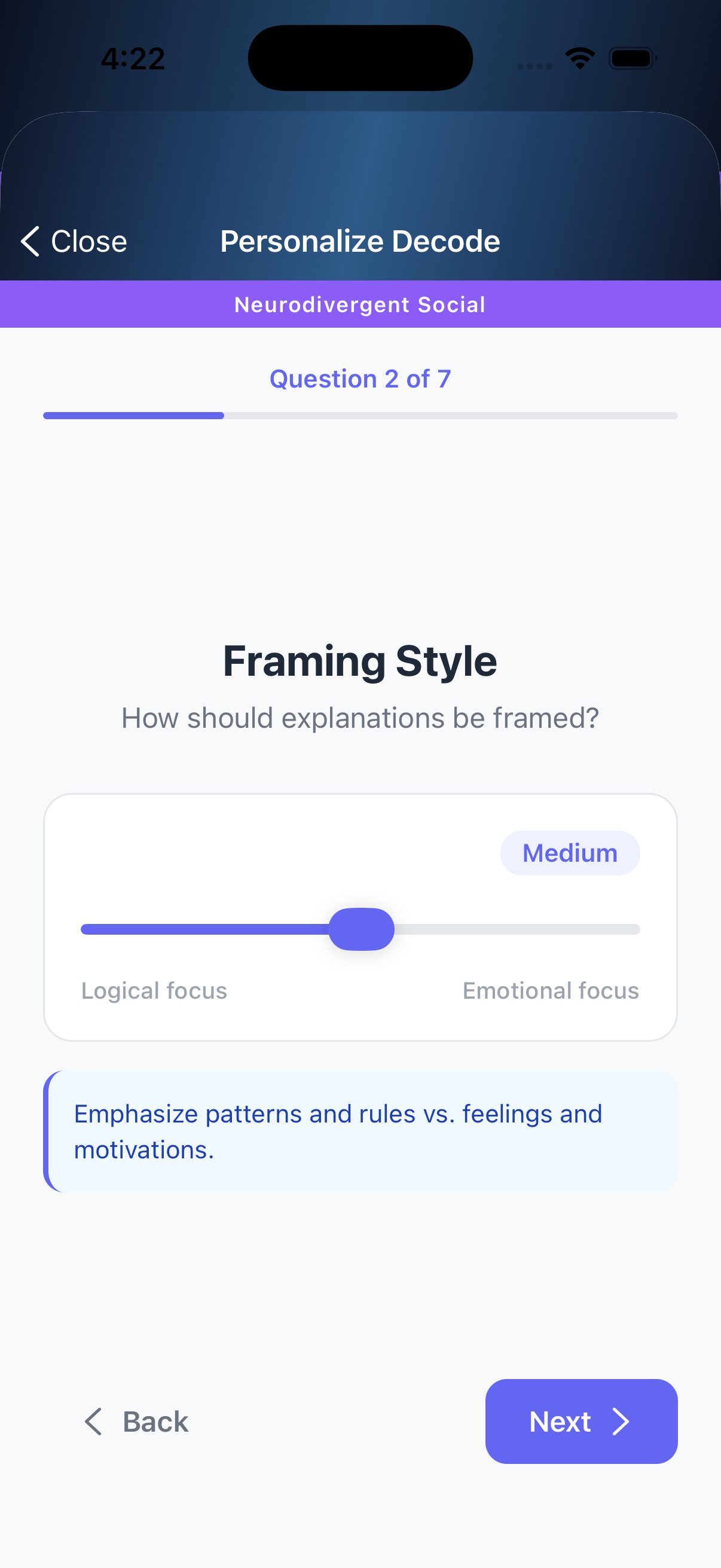 Personalization screenshot 4