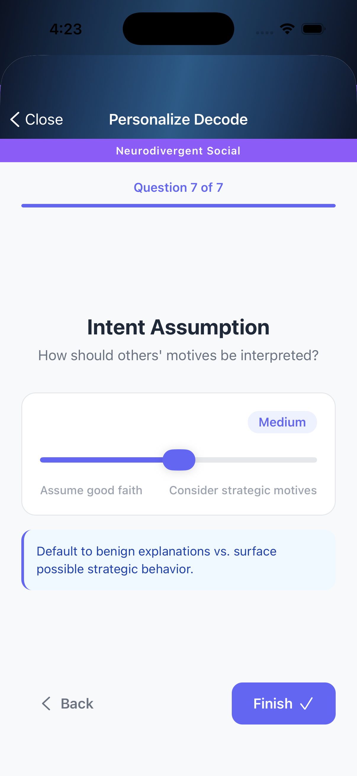 Personalization screenshot 9
